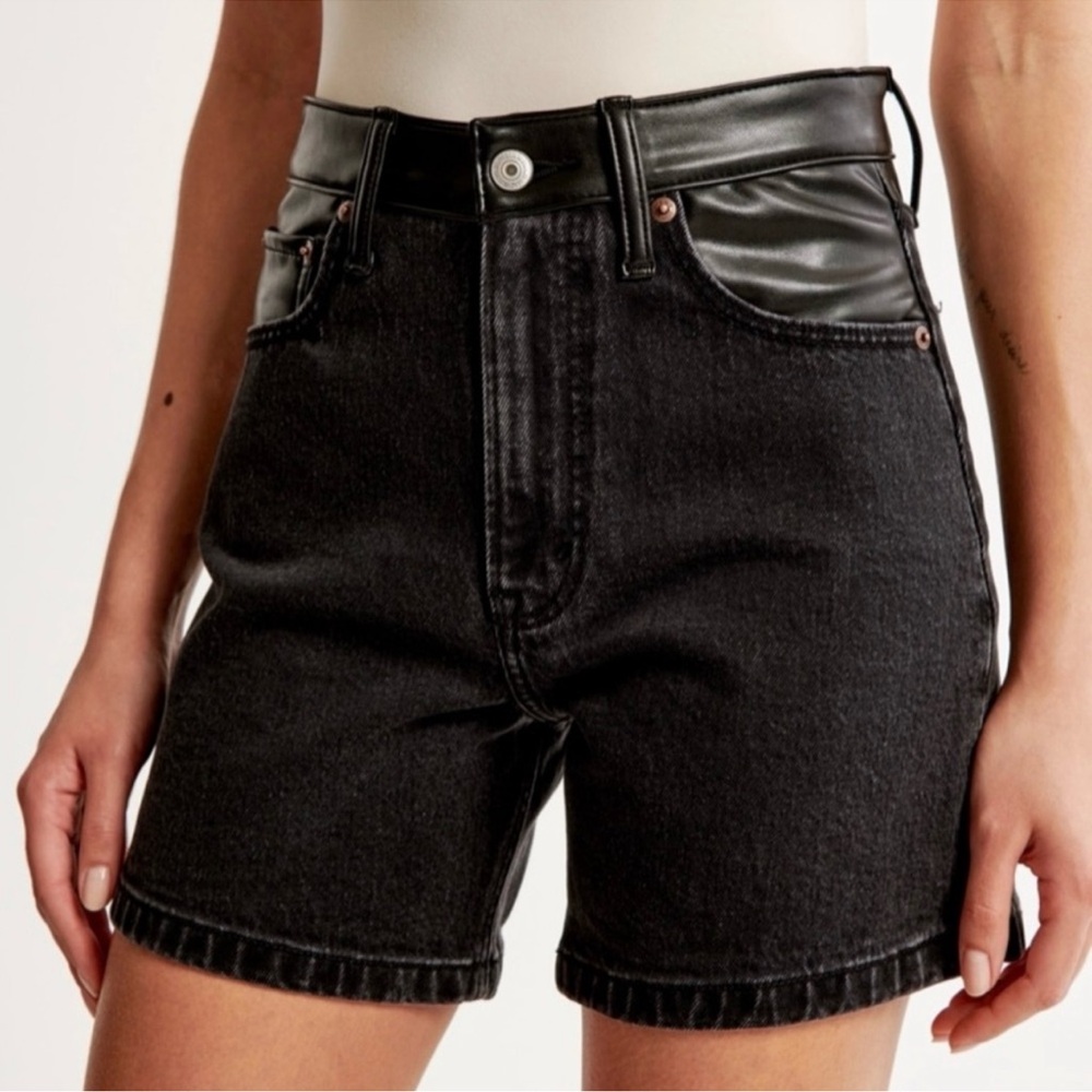 ✨LIKE NEW✨ ABERCROMBIE HIGH RISE DAD SHORTS